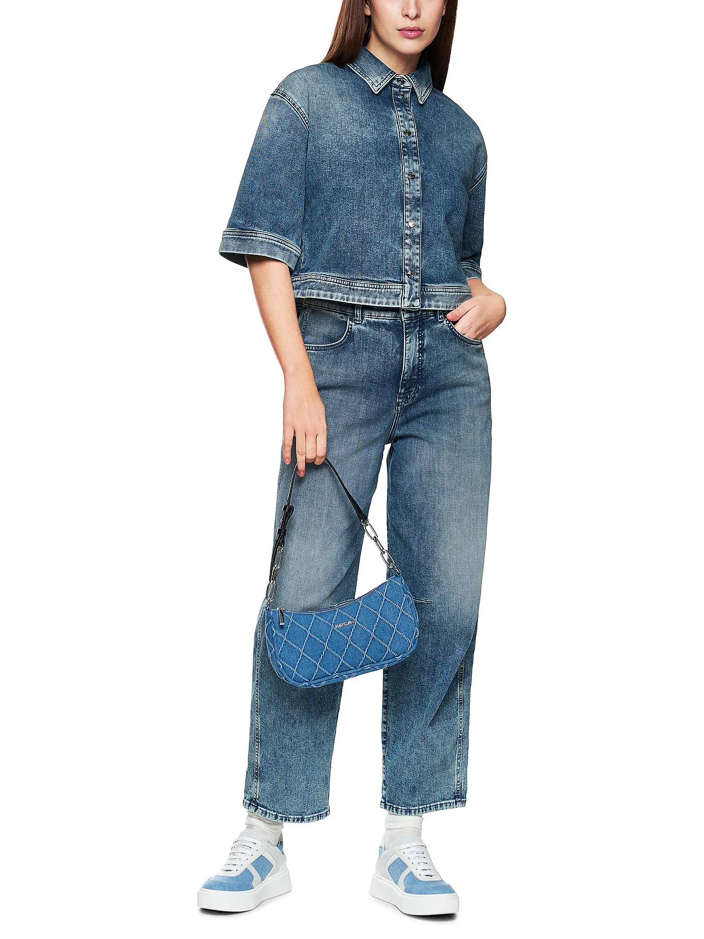 MARC CAIN | Jeansbluse | 